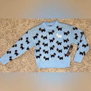 Stranger Things Scottie Dog Sweater From No Boundaries Size: XS (0-2)